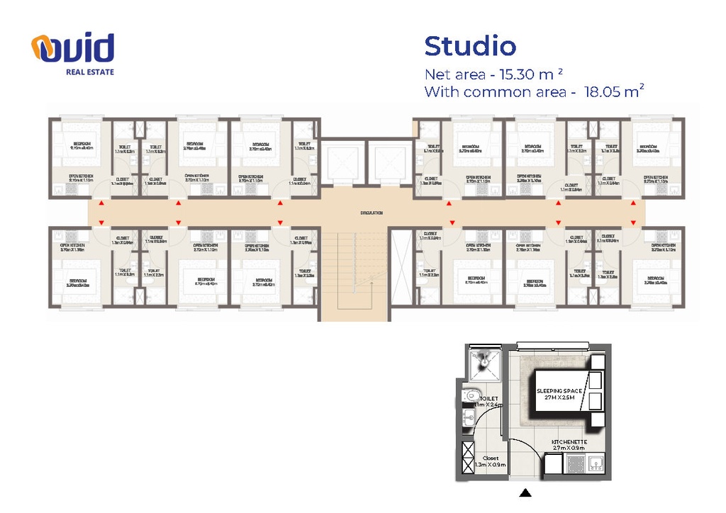 Studio 18.05 Sqm